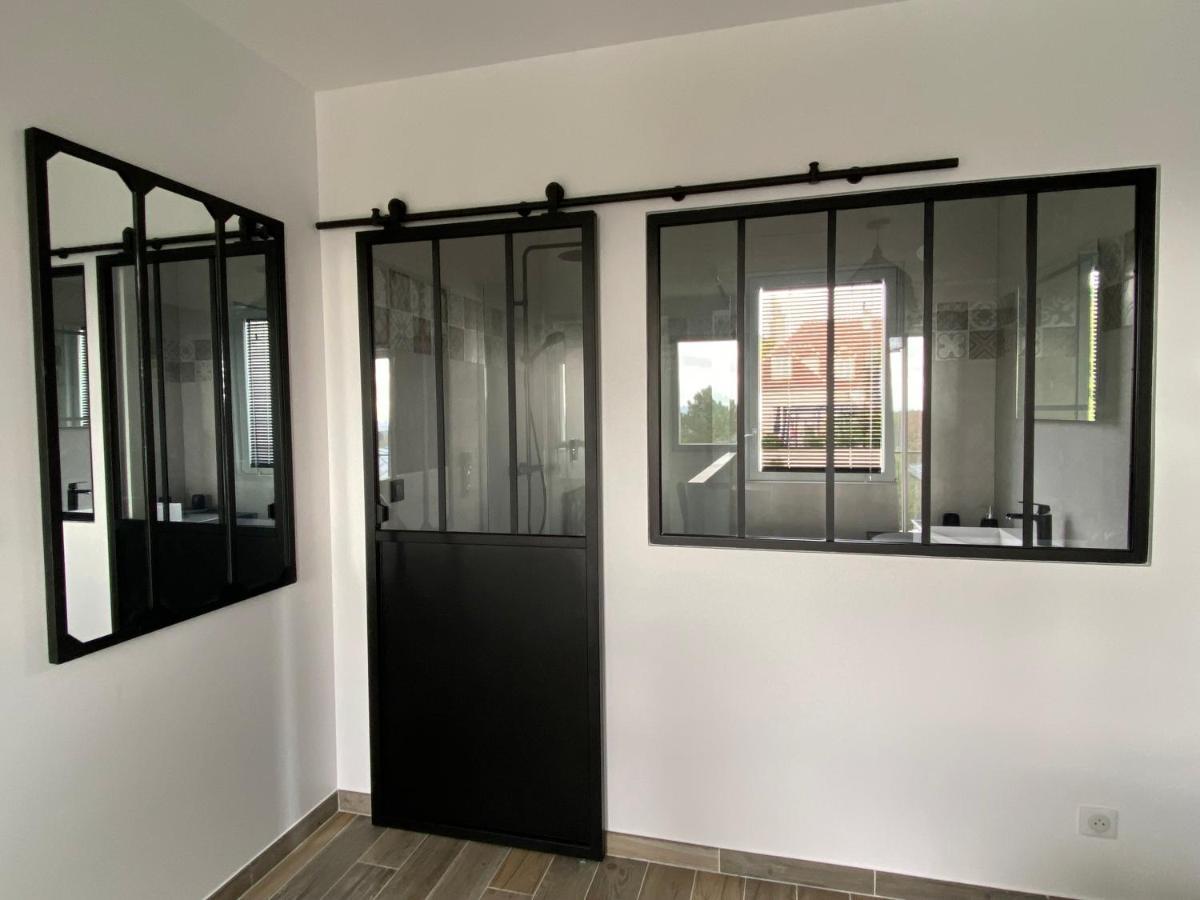 La Villa Perchee Calme, Sauna, Parking Prive Saint-Prix  Luaran gambar
